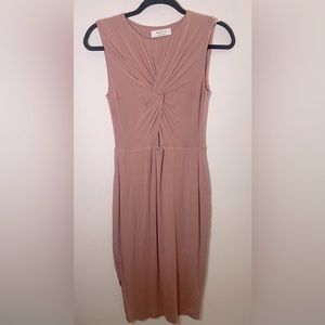 Bailey 44 bodycon jersey midi dress